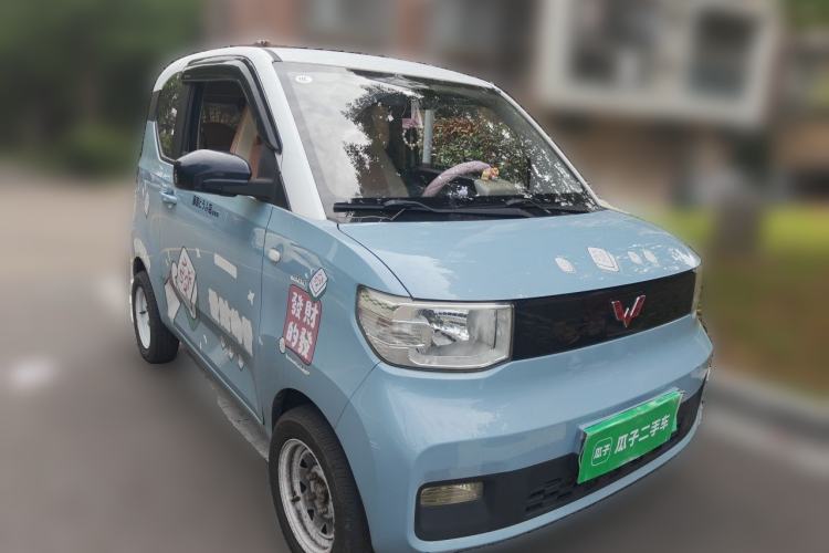 Used Wuling Hongguang MINIEV 2020 Enjoyment Model Lithium Iron Phosphate Front Right 45 Deg