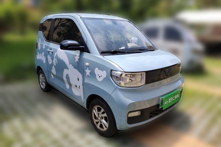 Used Wuling Hongguang MINIEV 2020 Freedom Version Lithium Iron Phosphate Front Right 45 Deg