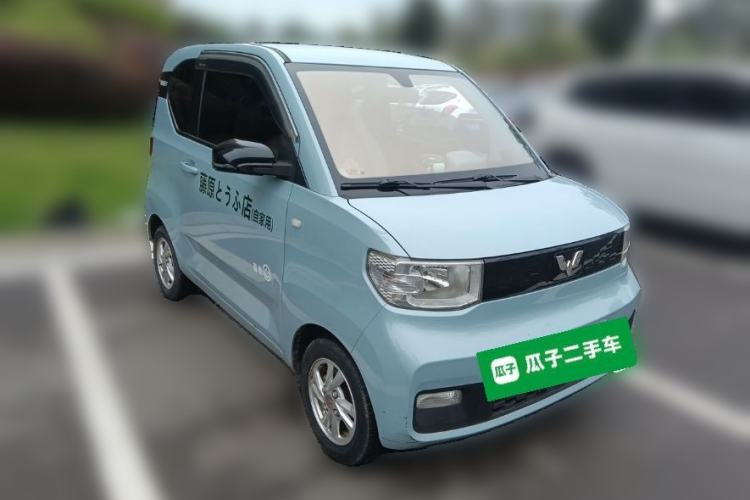 Used Wuling Hongguang MINIEV 2020 Enjoyment Model Lithium Iron Phosphate Front Right 45 Deg