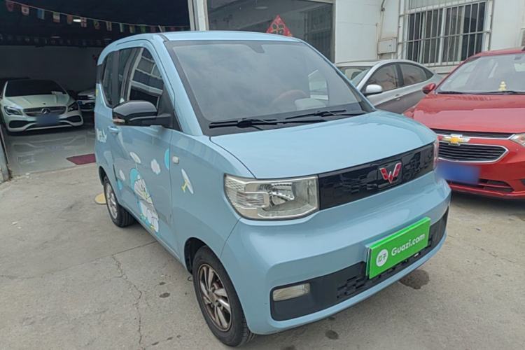 Used Wuling Hongguang MINIEV 2020 Freedom Version Lithium Iron Phosphate Front Right 45 Deg