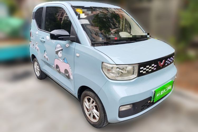 Used Wuling Hongguang MINIEV 2020 Zizai Version Lithium-NMC Front Right 45 Deg