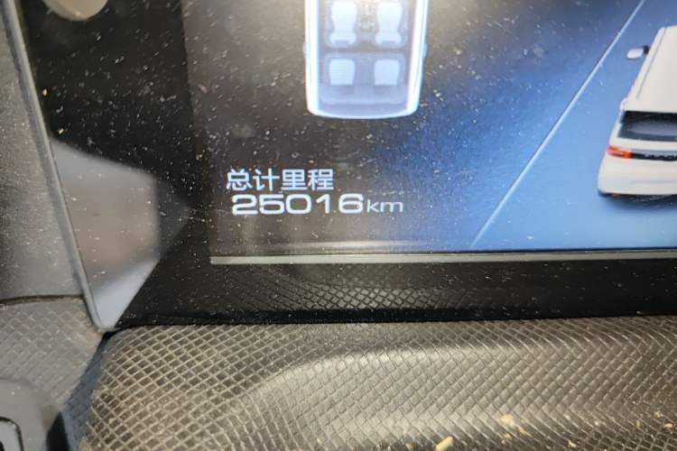 Used Wuling Hongguang MINIEV 2020 Easy Version Lithium-Ion Battery Odometer Close Up