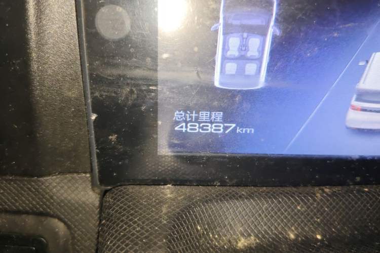 Used Wuling Hongguang MINIEV 2020 Freedom Version Lithium Iron Phosphate Odometer Close Up