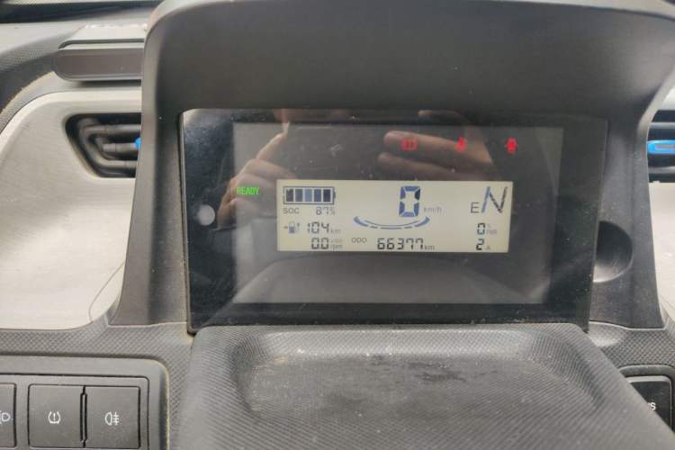 Used Wuling Hongguang MINIEV 2020 Easy Version Lithium-Ion Battery Odometer Close Up