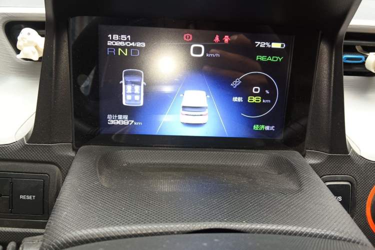 Used Wuling Hongguang MINIEV 2020 Lite Version Lithium Iron Phosphate Odometer Close Up
