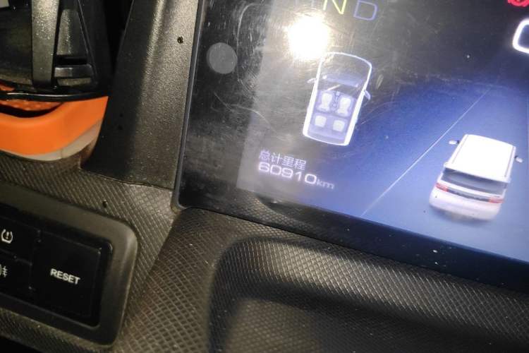 Used Wuling Hongguang MINIEV 2020 Enjoy Edition Lithium-Ion Battery Odometer Close Up