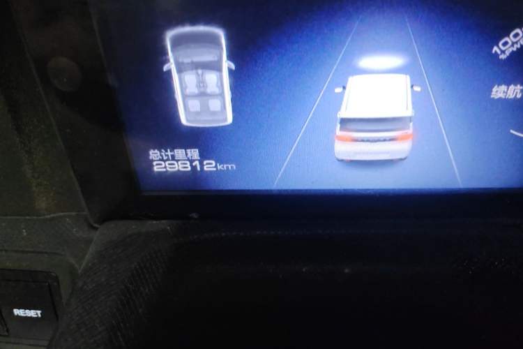 Used Wuling Hongguang MINIEV 2020 Freedom Version Lithium Iron Phosphate Odometer Close Up
