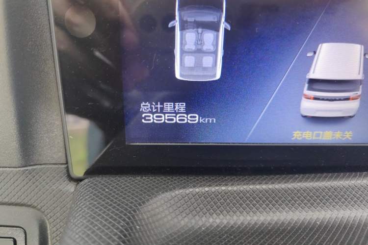 Used Wuling Hongguang MINIEV 2020 Enjoyment Model Lithium Iron Phosphate Odometer Close Up