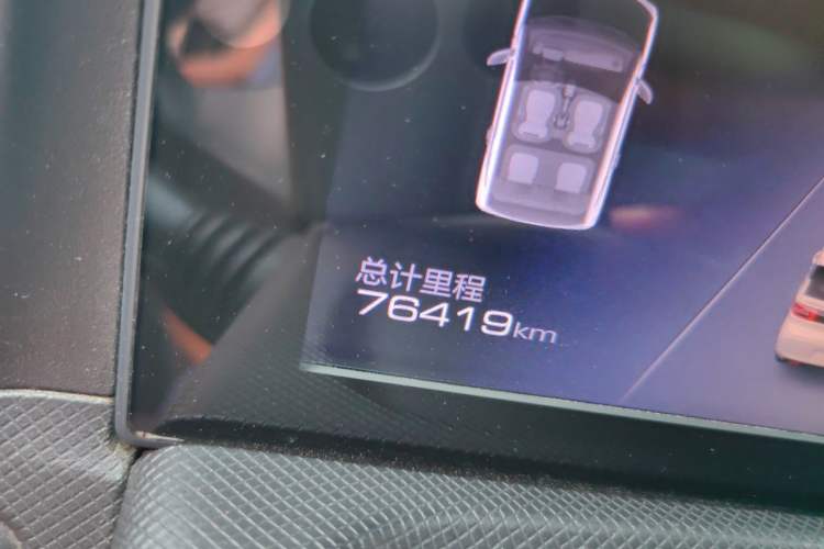 Used Wuling Hongguang MINIEV 2020 Freedom Version Lithium Iron Phosphate Odometer Close Up
