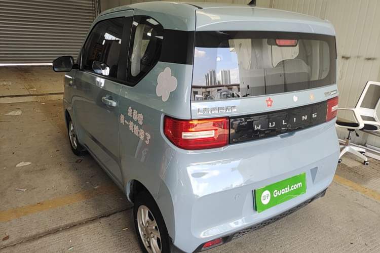 Used Wuling Hongguang MINIEV 2020 Freedom Version Lithium Iron Phosphate Rear Left 45 Deg