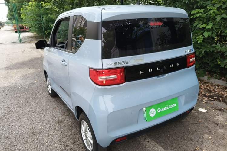 Used Wuling Hongguang MINIEV 2020 Enjoyment Model Lithium Iron Phosphate Rear Left 45 Deg
