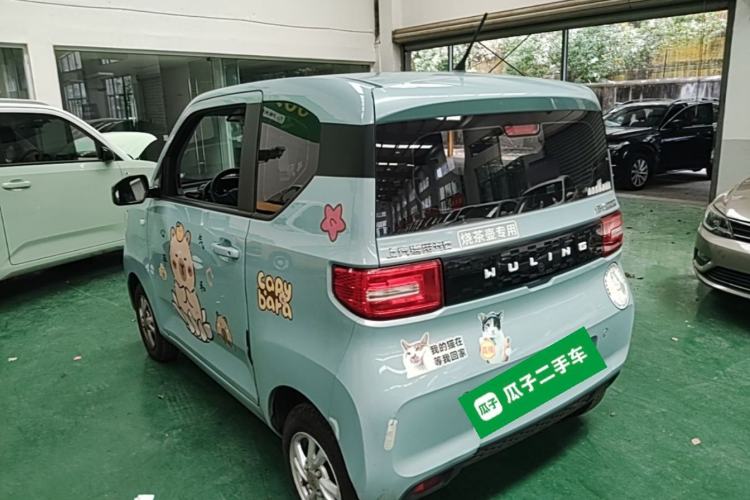 Used Wuling Hongguang MINIEV 2020 Freedom Version Lithium Iron Phosphate Rear Left 45 Deg