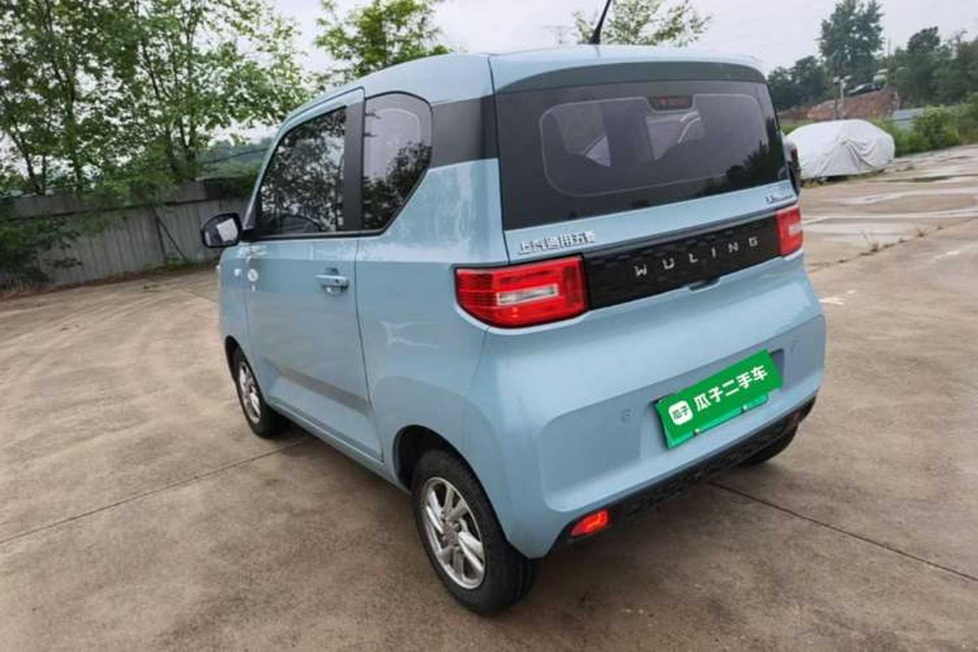 Used Wuling Hongguang MINIEV 2020 Enjoyment Model Lithium Iron Phosphate Rear Left 45 Deg