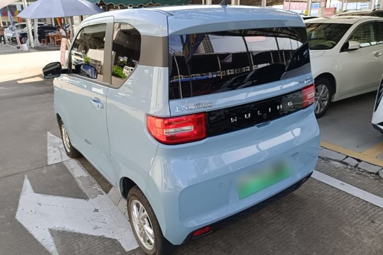 Used Wuling Hongguang MINIEV 2020 Enjoyment Model Lithium Iron Phosphate Rear Left 45 Deg