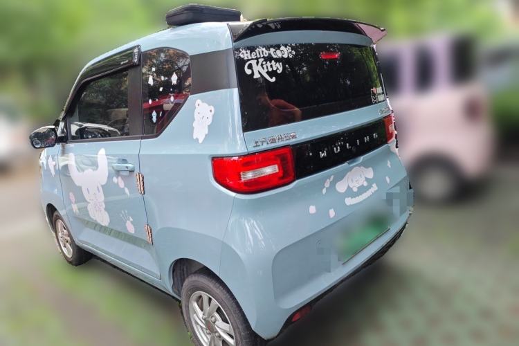 Used Wuling Hongguang MINIEV 2020 Freedom Version Lithium Iron Phosphate Rear Left 45 Deg