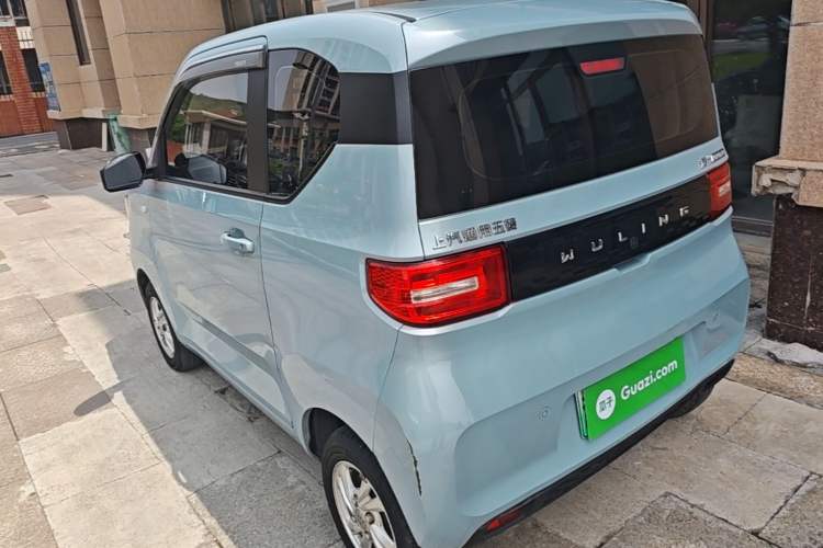 Used Wuling Hongguang MINIEV 2020 Freedom Version Lithium Iron Phosphate Rear Left 45 Deg