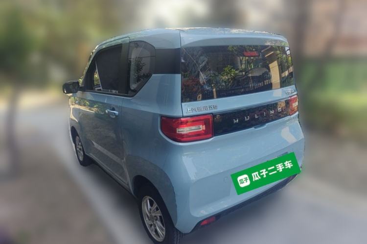 Used Wuling Hongguang MINIEV 2020 Enjoyment Model Lithium Iron Phosphate Rear Left 45 Deg