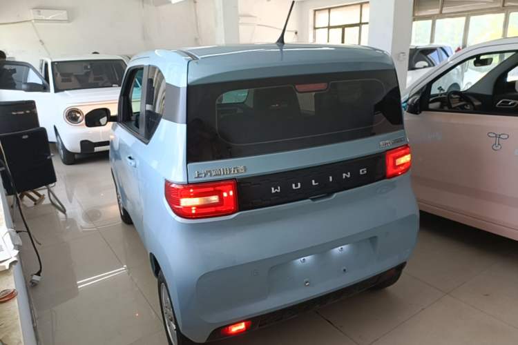 Used Wuling Hongguang MINIEV 2020 Freedom Version Lithium Iron Phosphate Rear Left 45 Deg