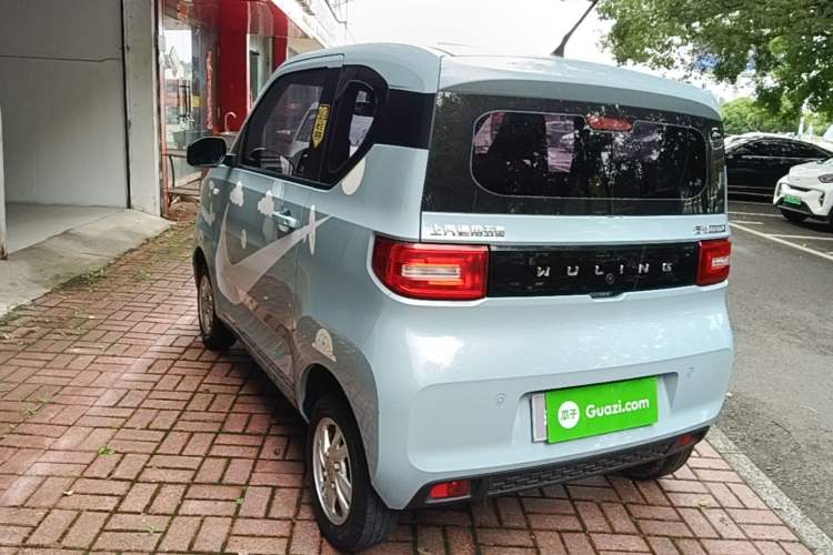 Used Wuling Hongguang MINIEV 2020 Zizai Version Lithium-NMC Rear Left 45 Deg