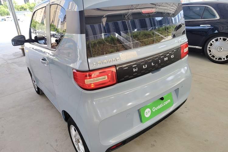 Used Wuling Hongguang MINIEV 2020 Enjoyment Model Lithium Iron Phosphate Rear Left 45 Deg