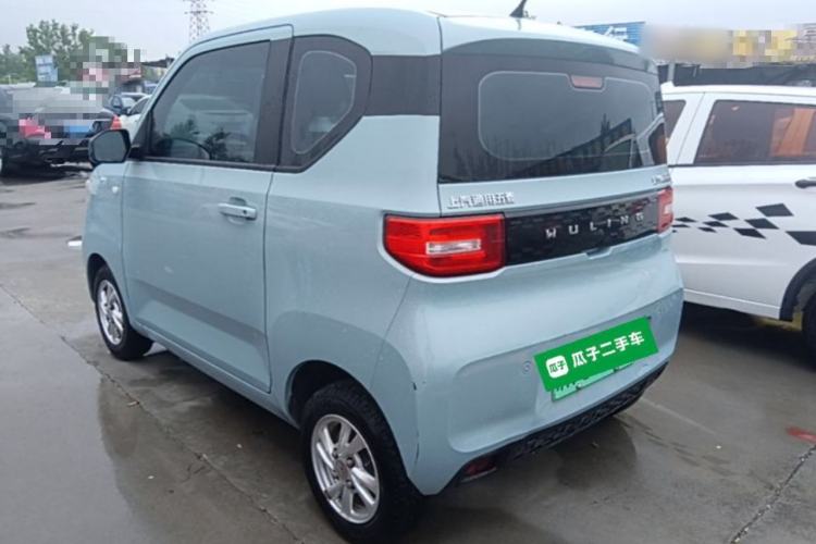 Used Wuling Hongguang MINIEV 2020 Enjoyment Model Lithium Iron Phosphate Rear Left 45 Deg