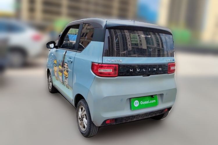 Used Wuling Hongguang MINIEV 2020 Enjoyment Model Lithium Iron Phosphate Rear Left 45 Deg