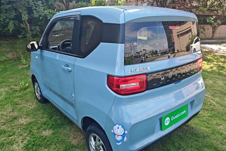 Used Wuling Hongguang MINIEV 2020 Freedom Version Lithium Iron Phosphate Rear Left 45 Deg