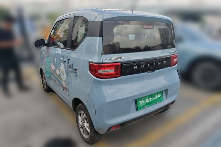 Used Wuling Hongguang MINIEV 2020 Enjoyment Model Lithium Iron Phosphate Rear Left 45 Deg