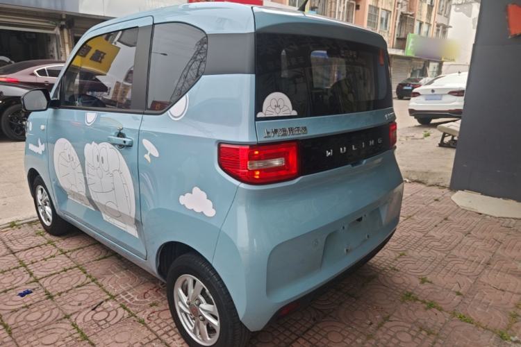 Used Wuling Hongguang MINIEV 2020 Enjoyment Model Lithium Iron Phosphate Rear Left 45 Deg