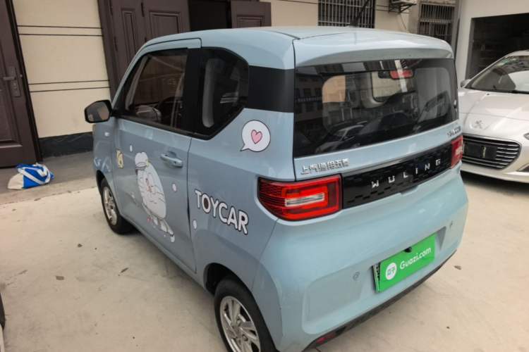 Used Wuling Hongguang MINIEV 2020 Zizai Version Lithium-NMC Rear Left 45 Deg