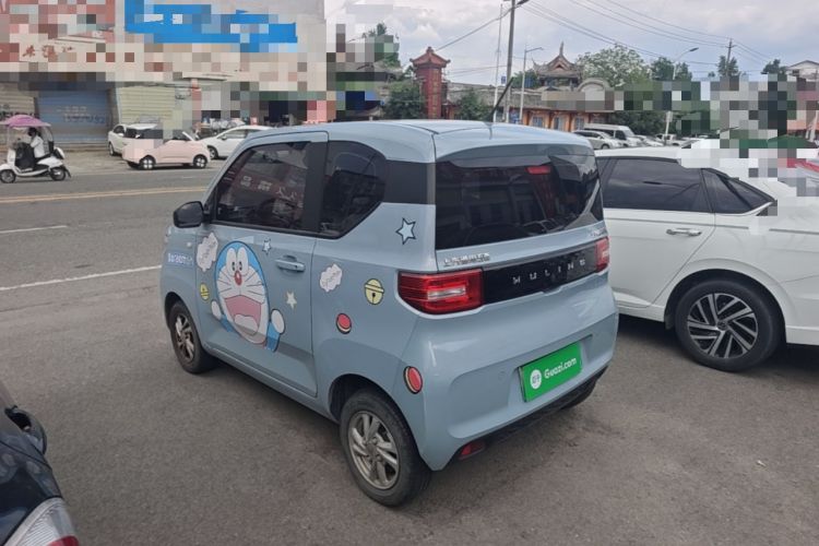 Used Wuling Hongguang MINIEV 2020 Enjoyment Model Lithium Iron Phosphate Rear Left 45 Deg