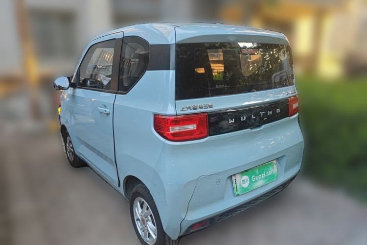 Used Wuling Hongguang MINIEV 2020 Enjoyment Model Lithium Iron Phosphate Rear Left 45 Deg