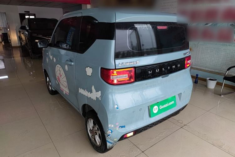 Used Wuling Hongguang MINIEV 2020 Freedom Version Lithium Iron Phosphate Rear Left 45 Deg
