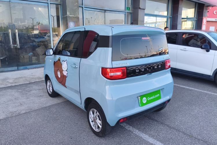 Used Wuling Hongguang MINIEV 2020 Enjoyment Model Lithium Iron Phosphate Rear Left 45 Deg