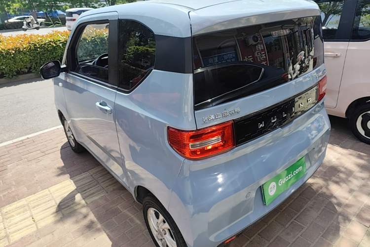Used Wuling Hongguang MINIEV 2020 Enjoyment Model Lithium Iron Phosphate Rear Left 45 Deg