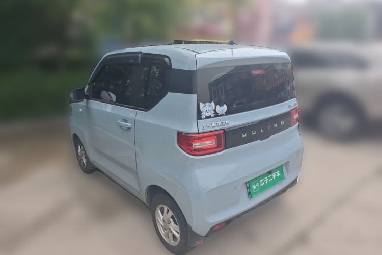 Used Wuling Hongguang MINIEV 2020 Enjoyment Model Lithium Iron Phosphate Rear Left 45 Deg