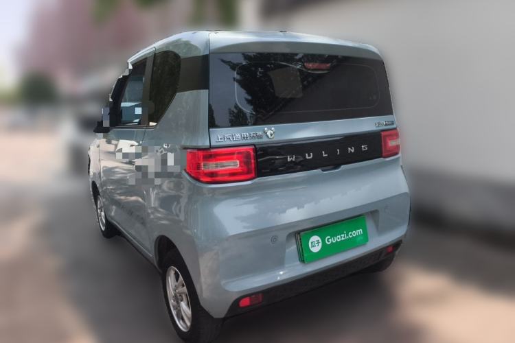 Used Wuling Hongguang MINIEV 2020 Enjoyment Model Lithium Iron Phosphate Rear Left 45 Deg