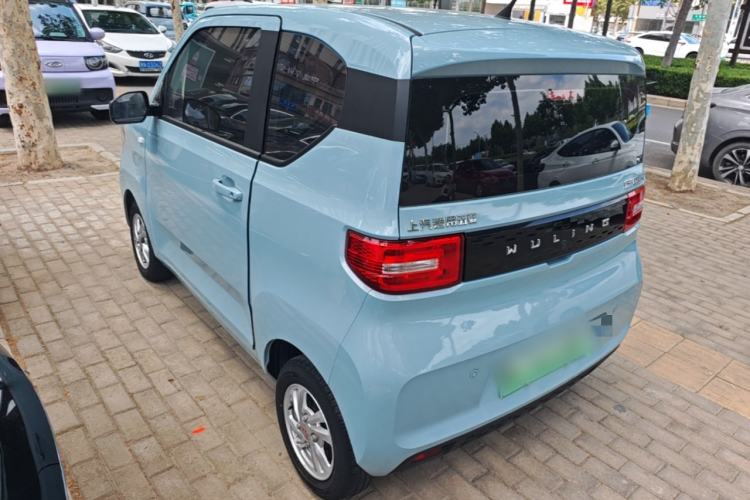 Used Wuling Hongguang MINIEV 2020 Freedom Version Lithium Iron Phosphate Rear Left 45 Deg