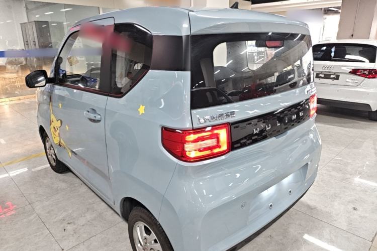 Used Wuling Hongguang MINIEV 2020 Enjoyment Model Lithium Iron Phosphate Rear Left 45 Deg