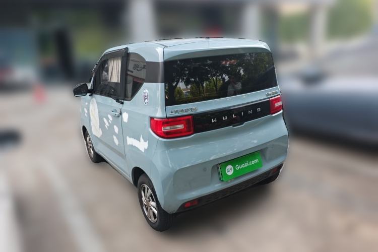 Used Wuling Hongguang MINIEV 2020 Enjoyment Model Lithium Iron Phosphate Rear Left 45 Deg