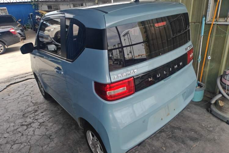 Used Wuling Hongguang MINIEV 2020 Easy Version Lithium-Ion Battery Rear Left 45 Deg