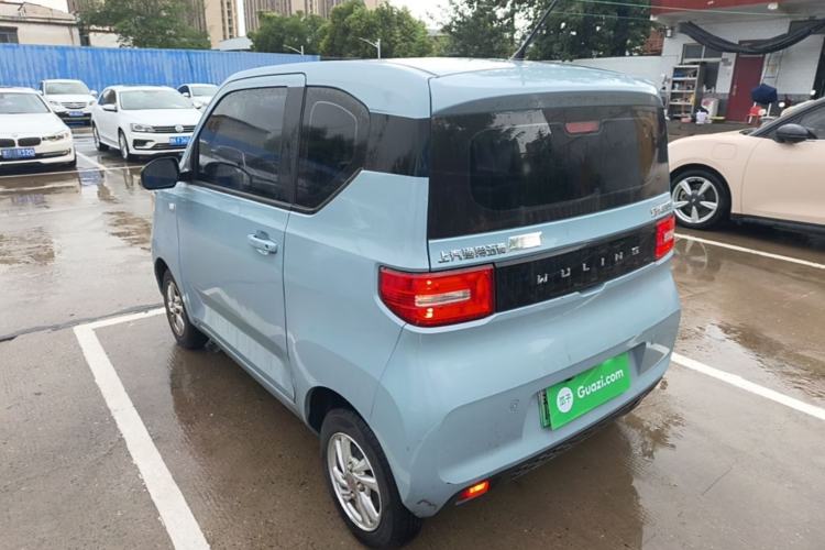 Used Wuling Hongguang MINIEV 2020 Enjoyment Model Lithium Iron Phosphate Rear Left 45 Deg