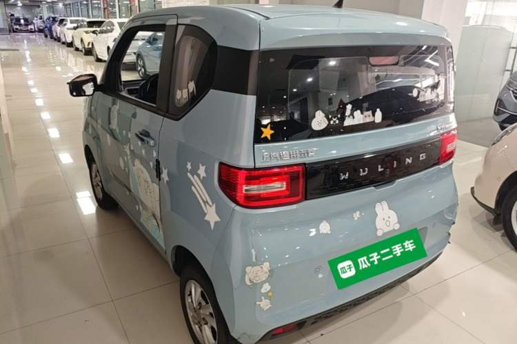Used Wuling Hongguang MINIEV 2020 Freedom Version Lithium Iron Phosphate Rear Left 45 Deg
