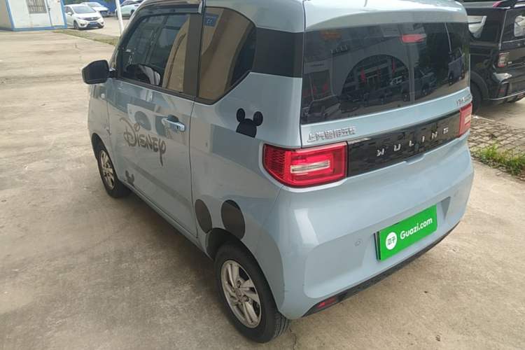 Used Wuling Hongguang MINIEV 2020 Freedom Version Lithium Iron Phosphate Rear Left 45 Deg