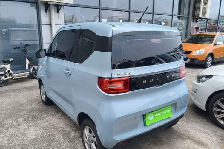 Used Wuling Hongguang MINIEV 2020 Enjoyment Model Lithium Iron Phosphate Rear Left 45 Deg