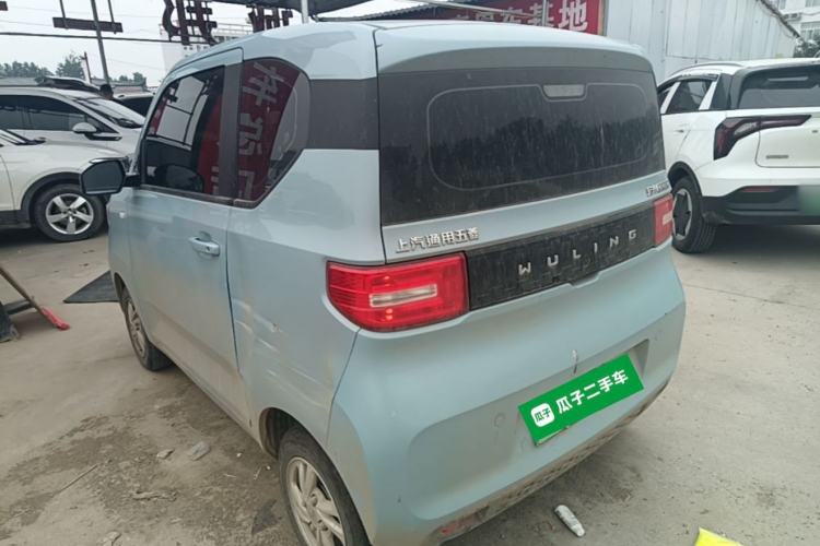 Used Wuling Hongguang MINIEV 2020 Enjoyment Model Lithium Iron Phosphate Rear Left 45 Deg