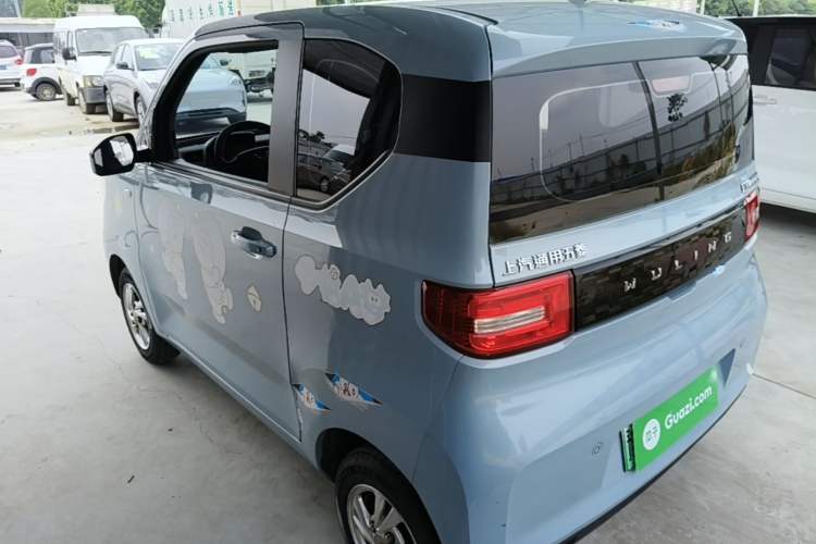 Used Wuling Hongguang MINIEV 2020 Enjoyment Model Lithium Iron Phosphate Rear Left 45 Deg