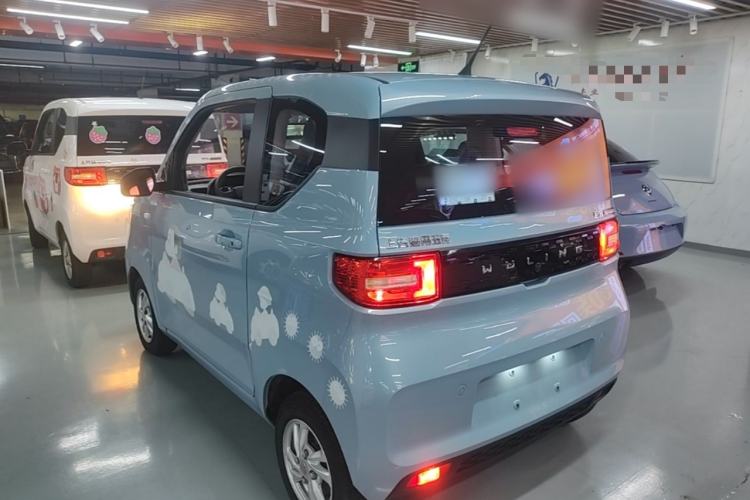 Used Wuling Hongguang MINIEV 2020 Enjoyment Model Lithium Iron Phosphate Rear Left 45 Deg