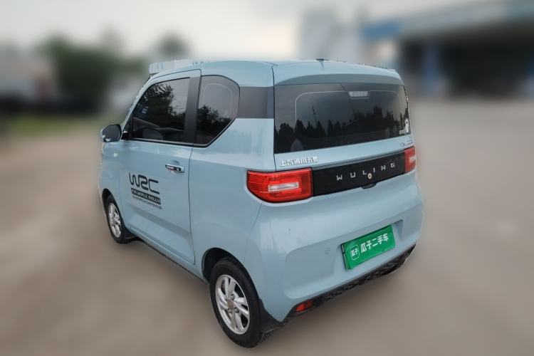 Used Wuling Hongguang MINIEV 2020 Enjoyment Model Lithium Iron Phosphate Rear Left 45 Deg