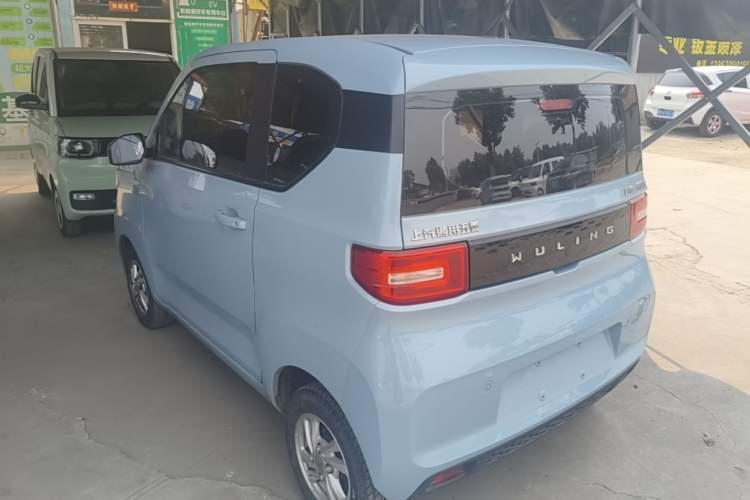 Used Wuling Hongguang MINIEV 2020 Freedom Version Lithium Iron Phosphate Rear Left 45 Deg